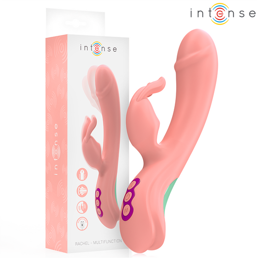 RACHEL Rabbit Vibrator med 5 vibrationslägen i rosa