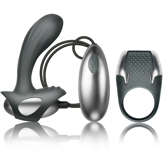 CLIMAXIMUM Excite Kit med cock ring och prostata massager