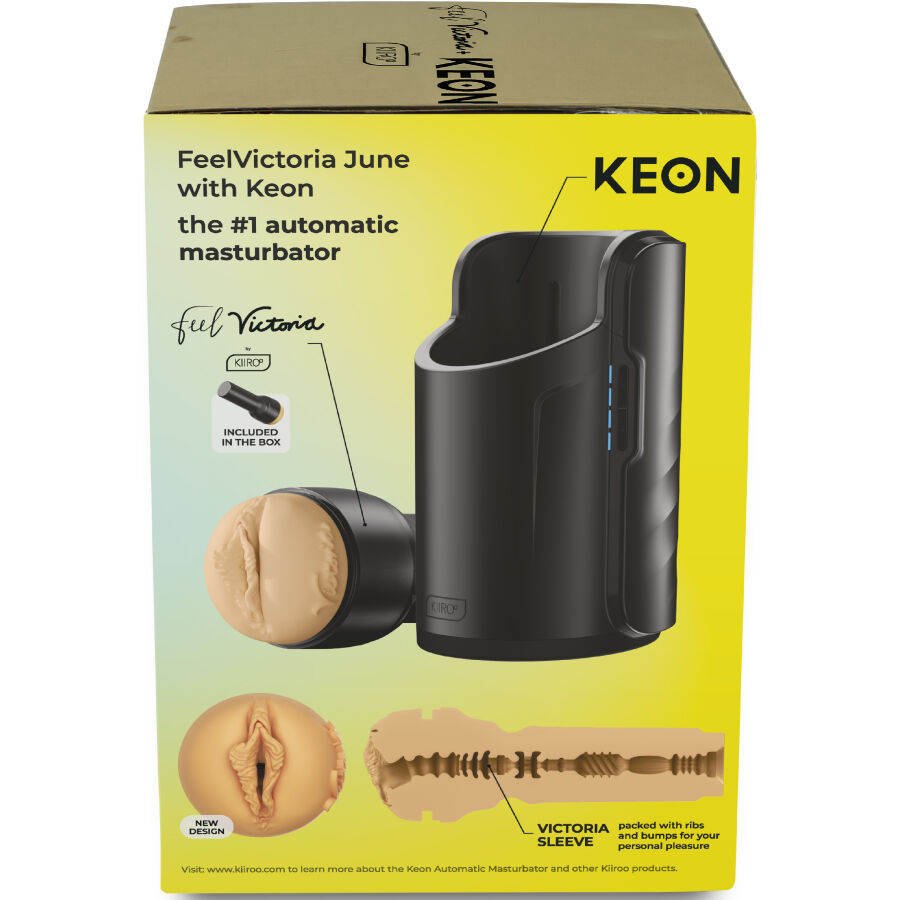 KIIROO Keon WiFi Combo med FeelVictoria masturbator