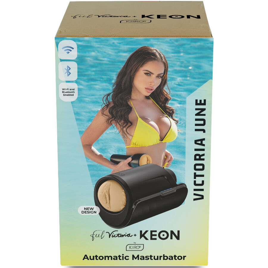 KIIROO Keon WiFi Combo med FeelVictoria masturbator