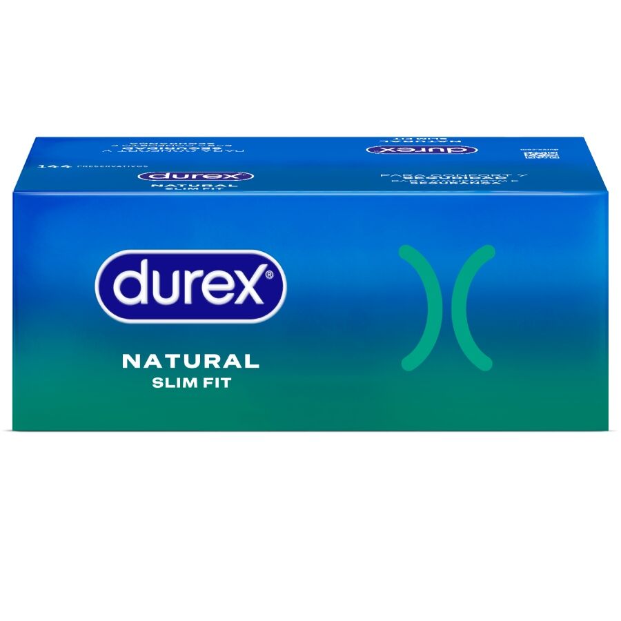 Durex Natural Slim Fit kondomer 144 enheter