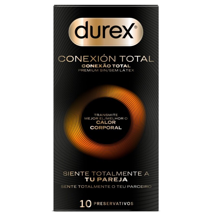 Durex Total Connection Ultra Fin Plus Latexfri kondomer 10 enheter