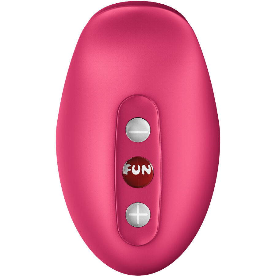 FUN FACTORY BELLE AIR PULSE VIBRATOR i färgen hallon