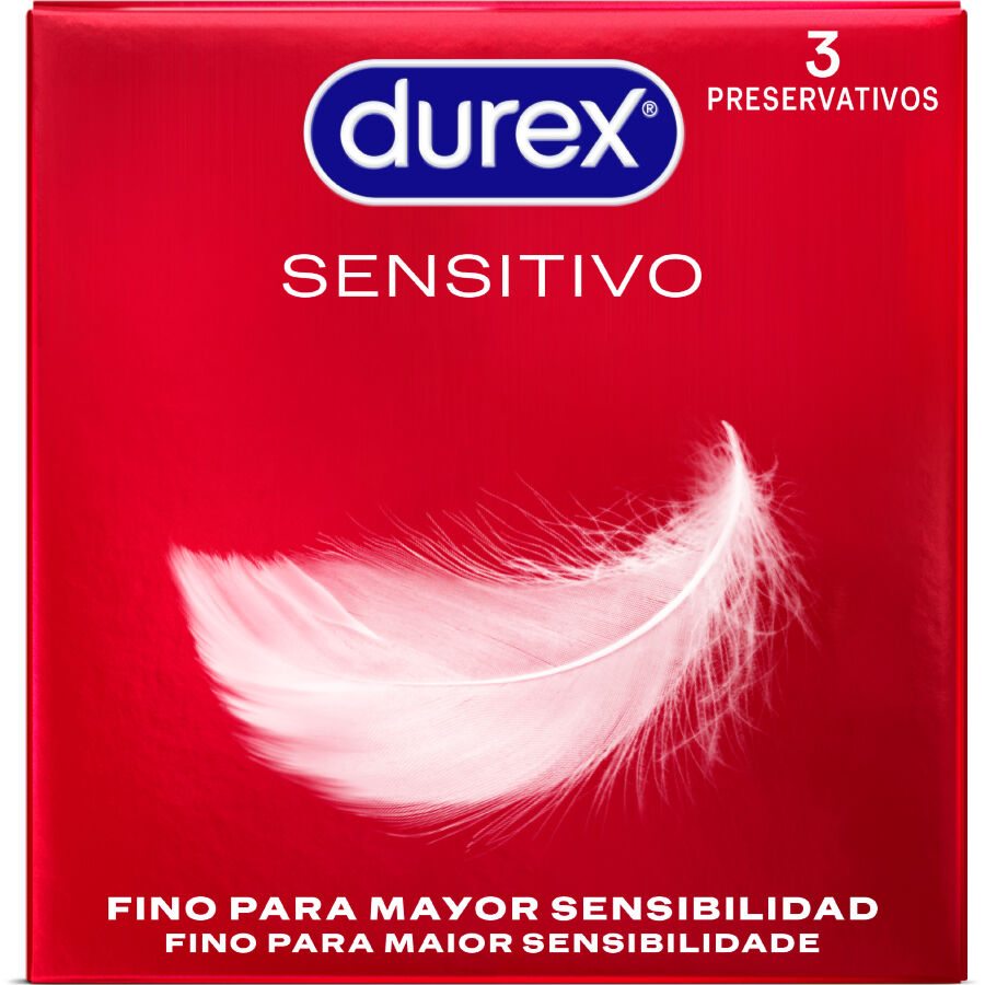 Durex Sensitive kondomer, förpackning med 3 enheter