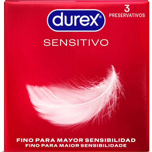 Durex Sensitive kondomer, förpackning med 3 enheter