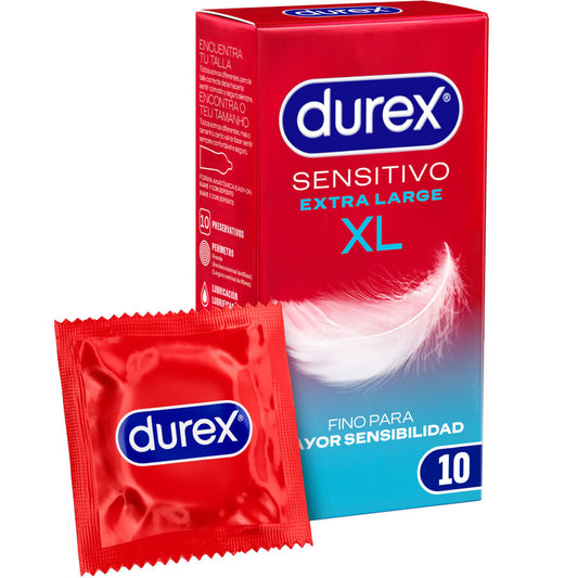 Durex Sensitive XL kondomer 10 enheter
