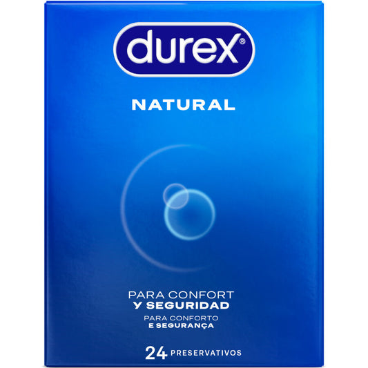 Durex naturliga kondomer 24 enheter