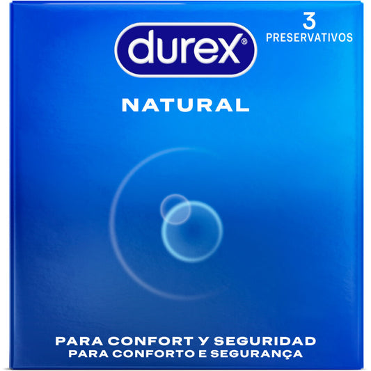 Durex Natural Comfort kondomer, 3 enheter