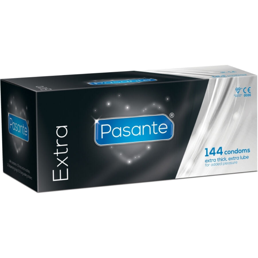 Pasante extra tjocka kondomer 144 enheter