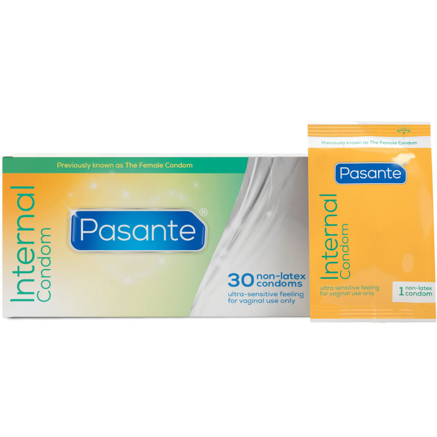 Pasante interna kondomer, box med 30 enheter