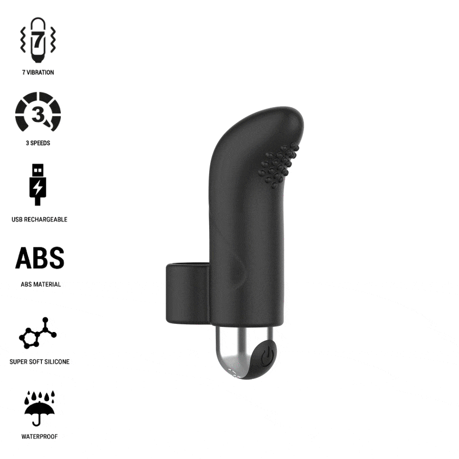 Damiano återladdningsbar fingerstimulator i elegant design