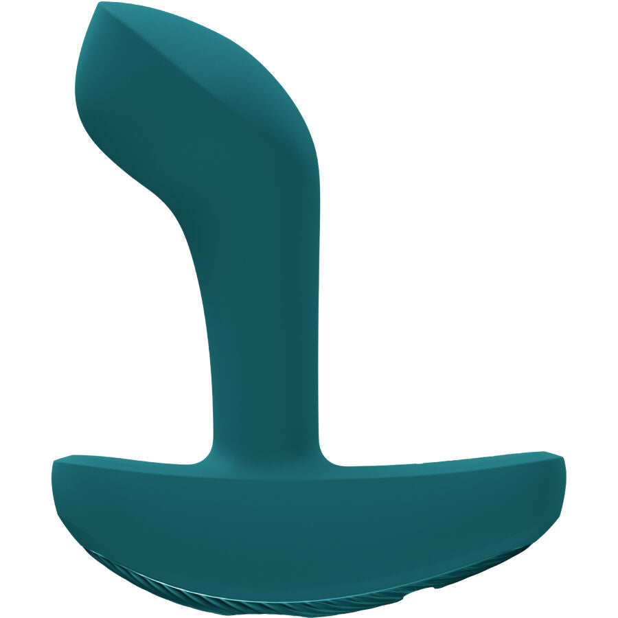 BOOTIE VIBE anal plug vibrator i flaskgrön färg