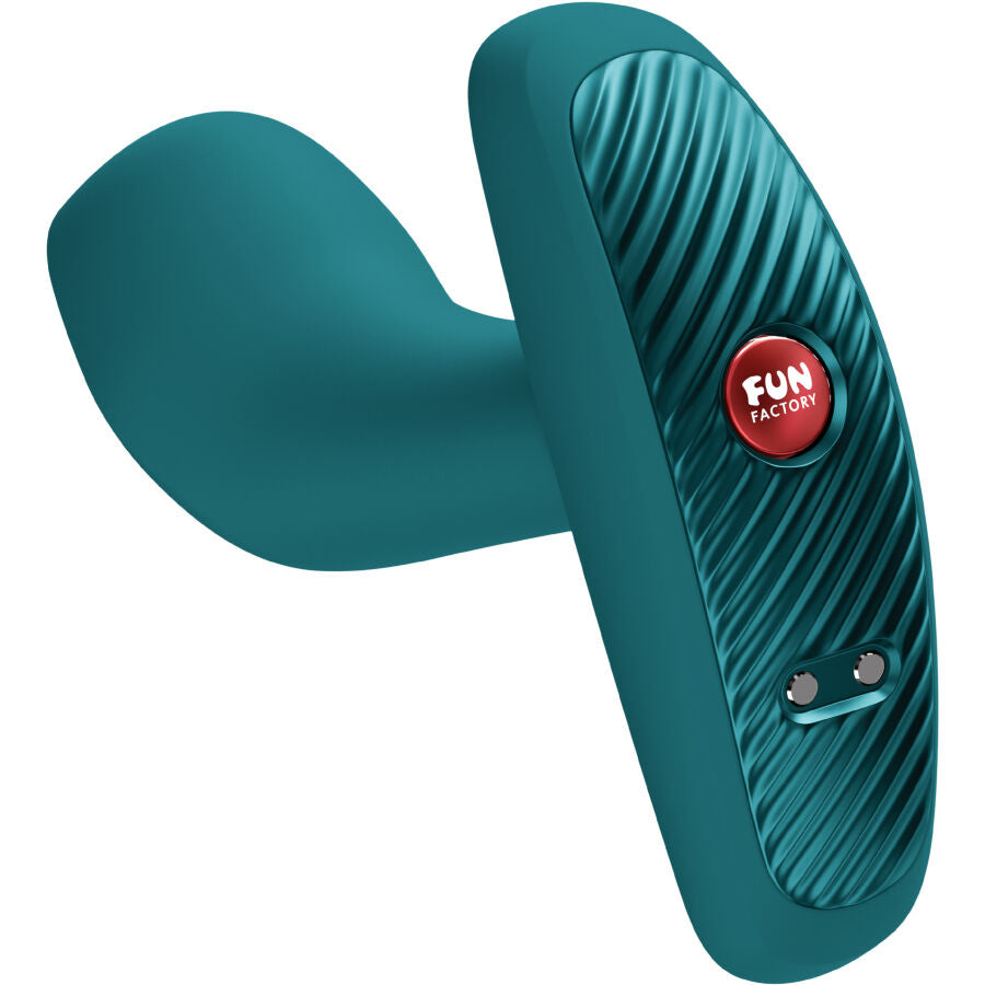 BOOTIE VIBE anal plug vibrator i flaskgrön färg