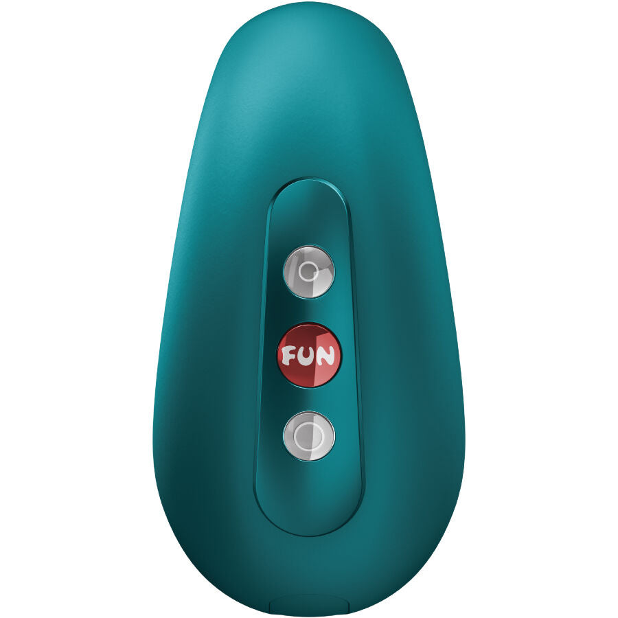 FUN FACTORY CHERIE dubbel air pulse vibrator i flaska grön