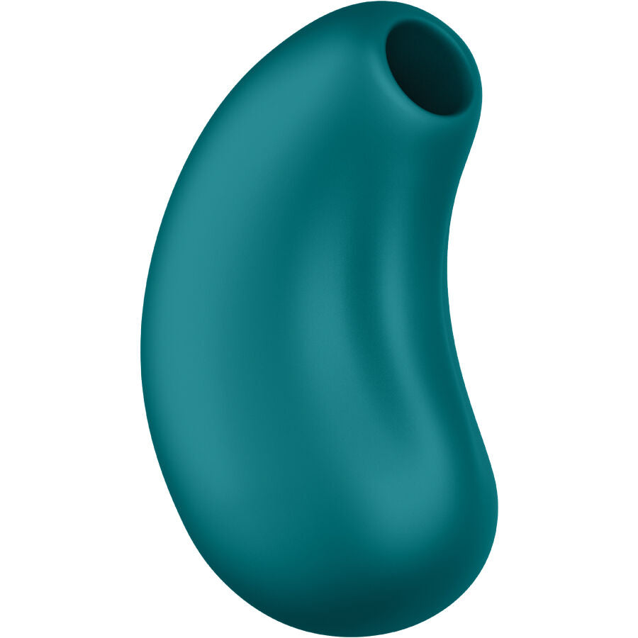 FUN FACTORY CHERIE dubbel air pulse vibrator i flaska grön