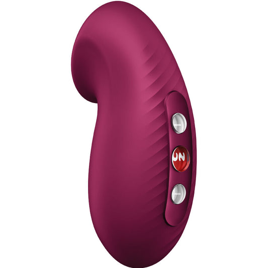 FUN FACTORY DESIRE AIR PULSE VIBRATOR i vinröd färg