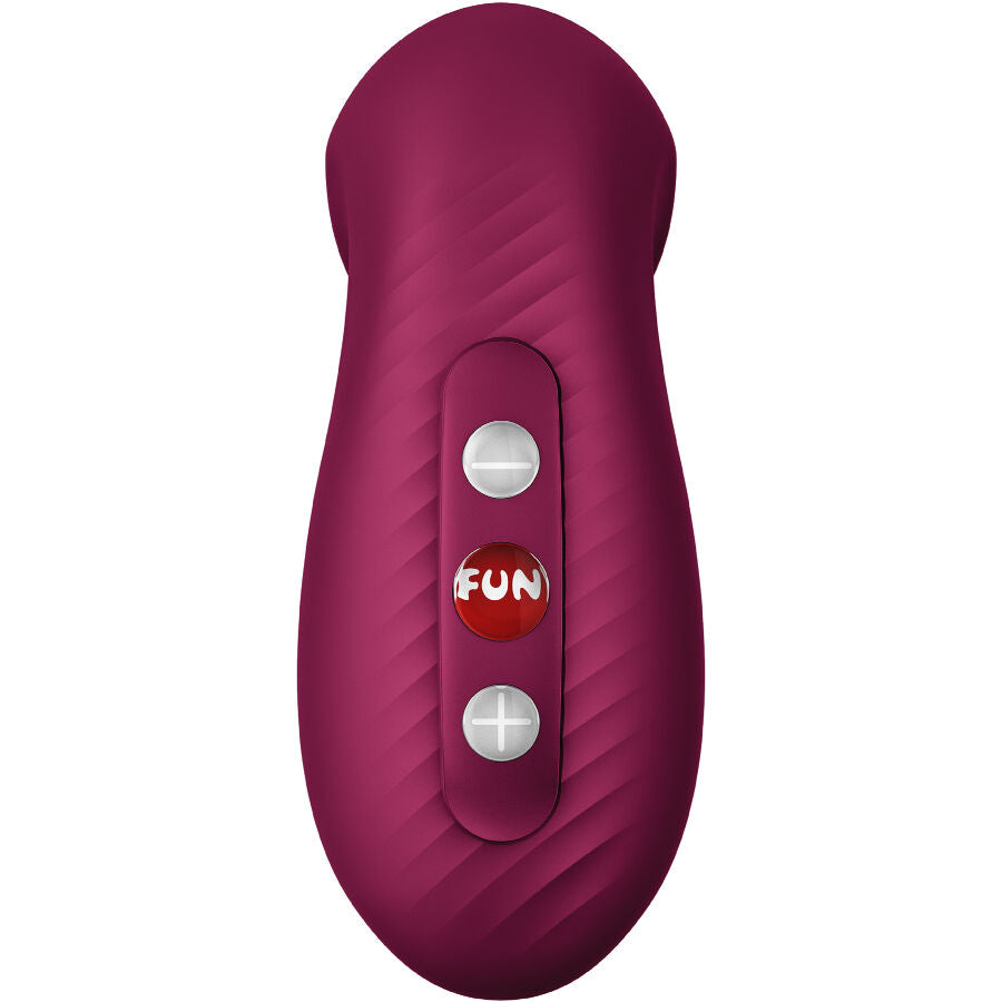 FUN FACTORY DESIRE AIR PULSE VIBRATOR i vinröd färg