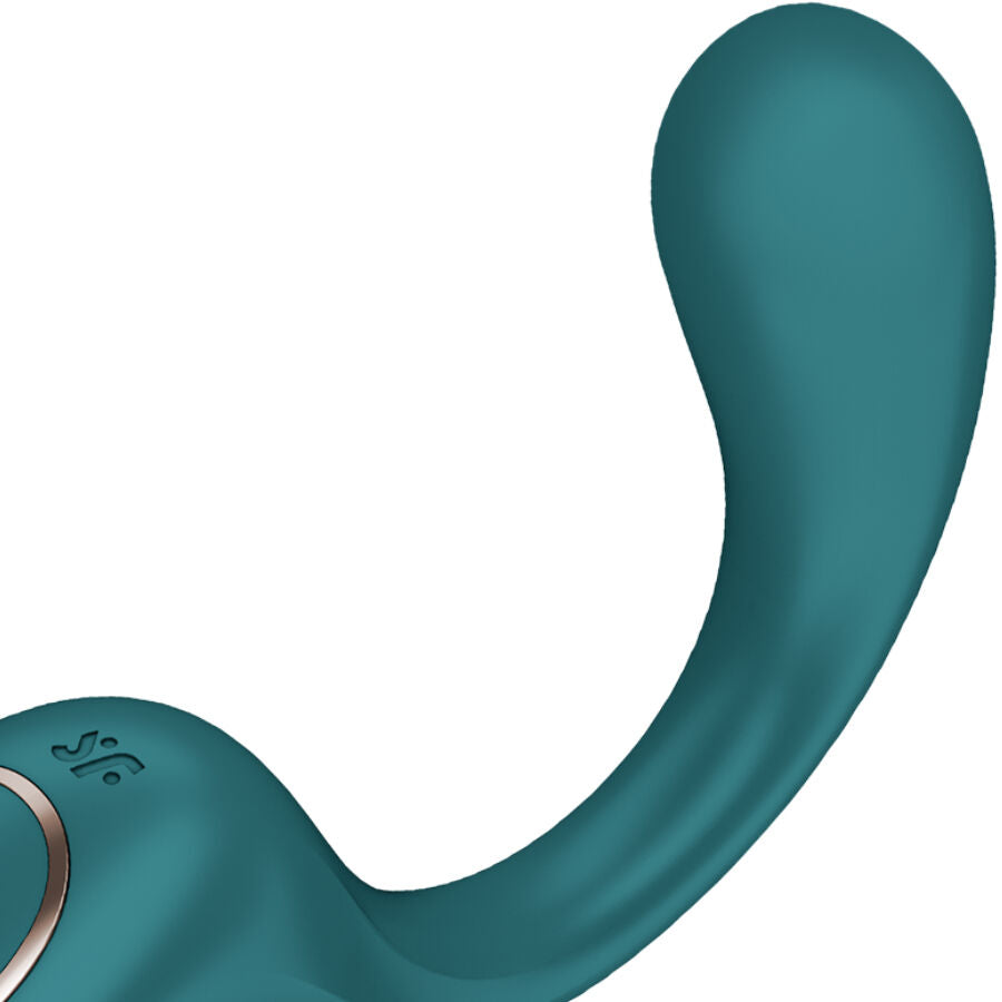 Satisfyer G for Goddess 2 Rabbit Vibrator i flaska grön