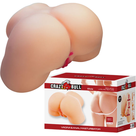 CRAZY BULL - OLIVIA realistisk kvinnlig rumpa och vagina 5,5 kg