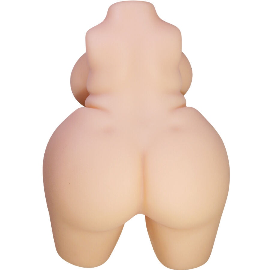 Realistisk kvinnlig torso med vagina och analöppning, 7,5 kg
