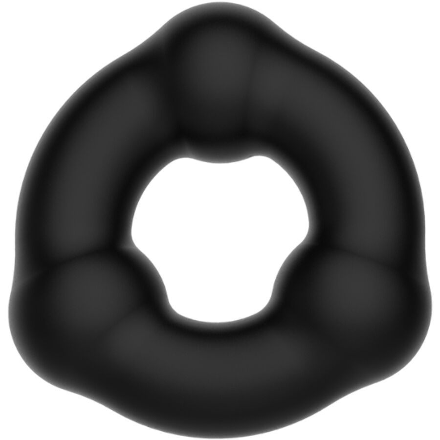 Silikonring med noduler för män