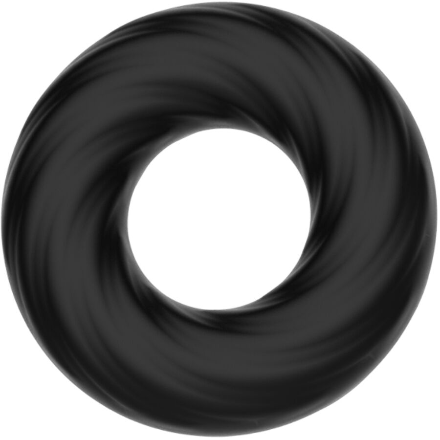 Crazy Bull Spiral Silicone Ring för män