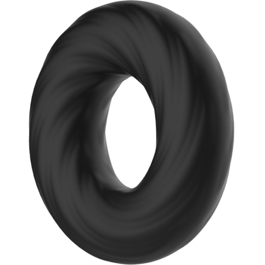 Crazy Bull Spiral Silicone Ring för män