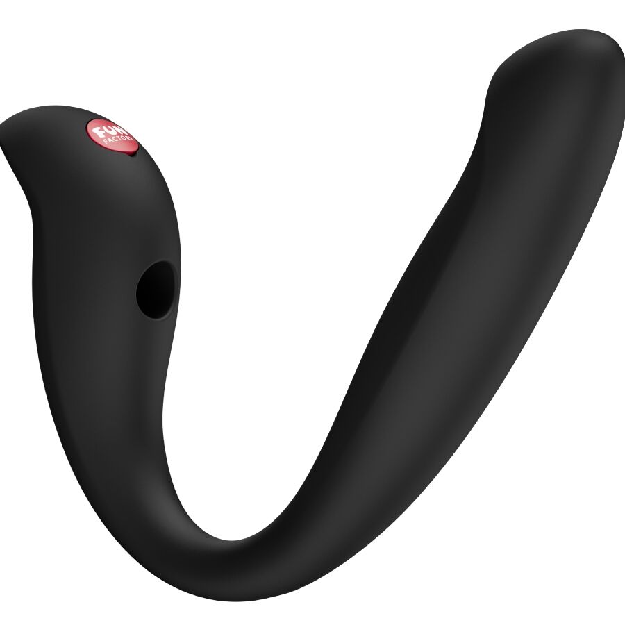 FUN FACTORY VELOCE dubbel air pulse vibrator i svart