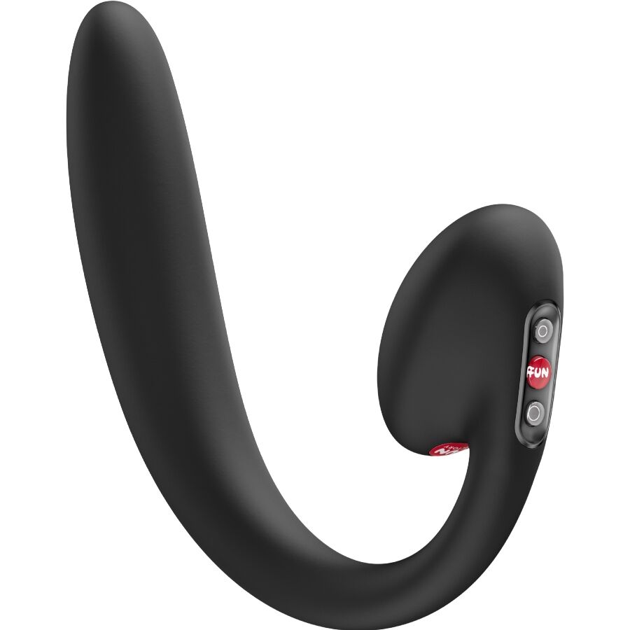 FUN FACTORY Crescendo dubbel air pulse vibrator i svart