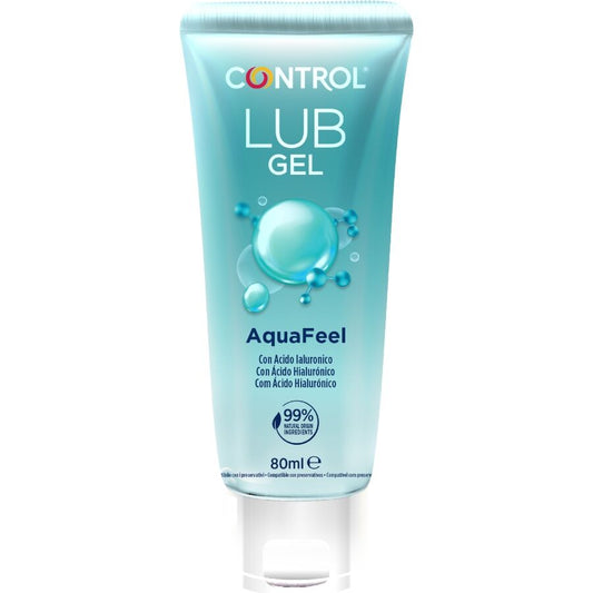 CONTROL AquaFeel glidmedel med hyaluronsyra 80 ml