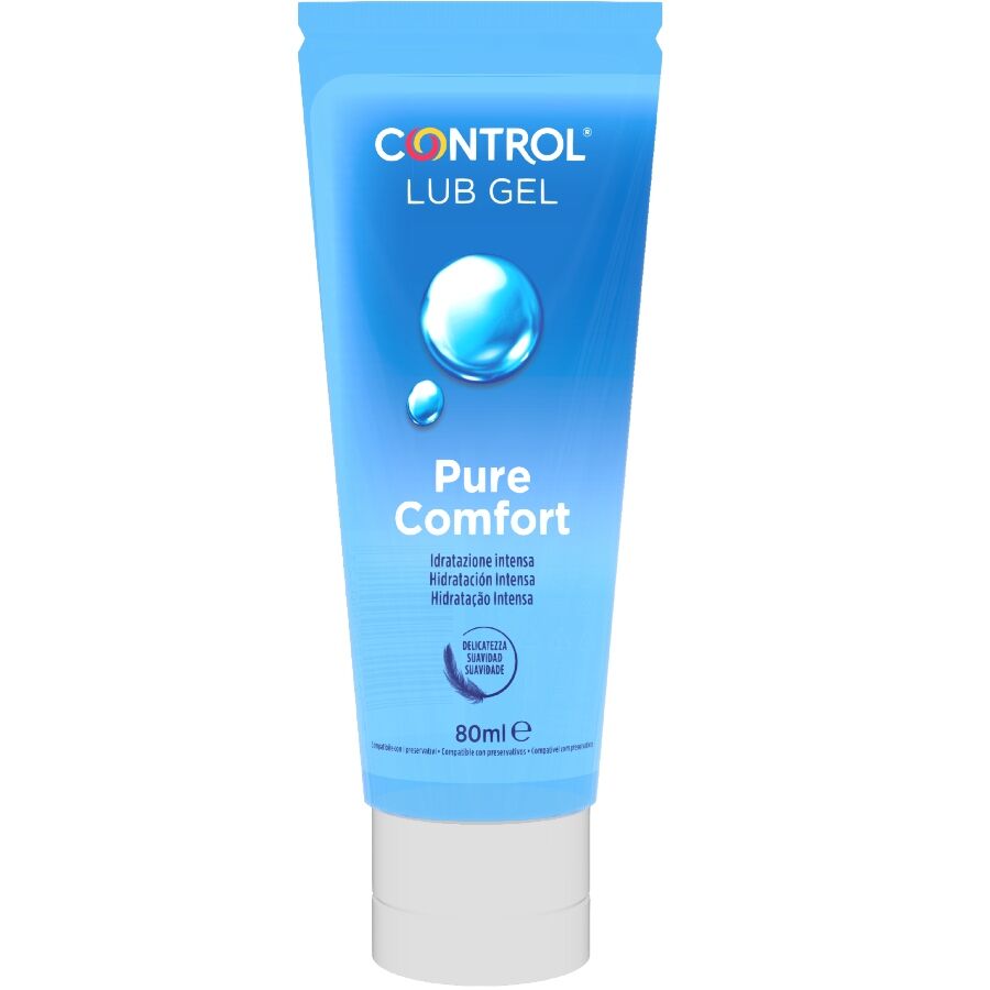 CONTROL Pure Comfort intensiv fuktgivande glidmedel 80 ml
