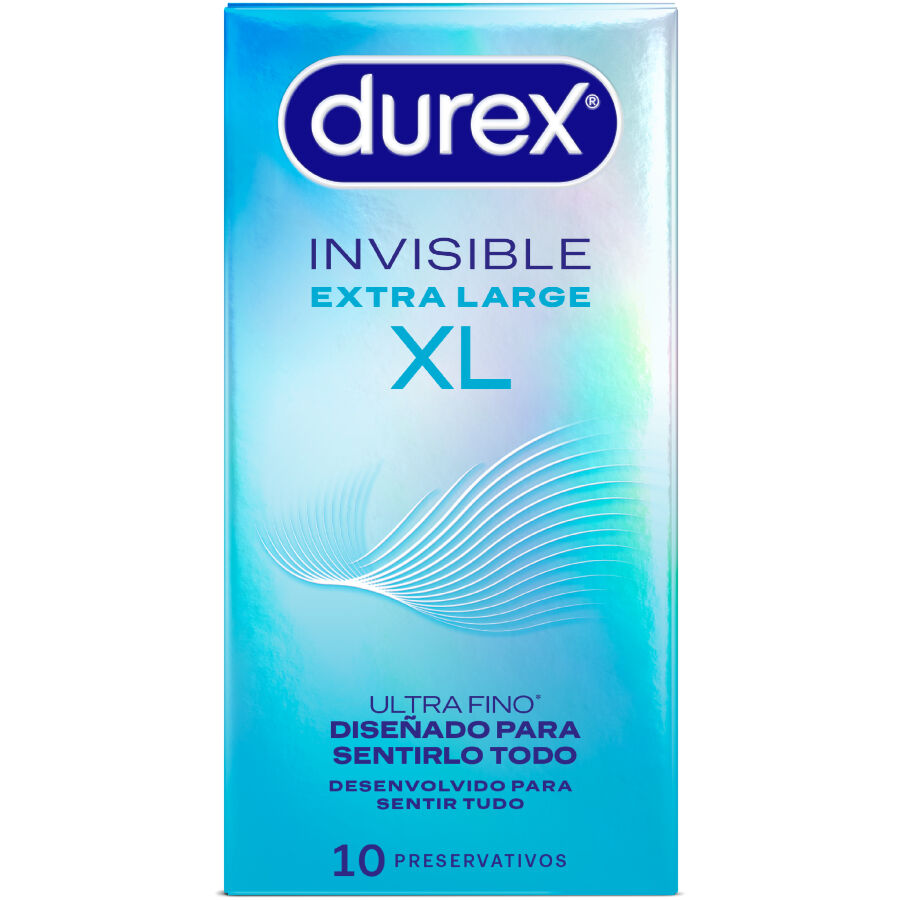 Durex Invisible XL kondomer, 10 enheter