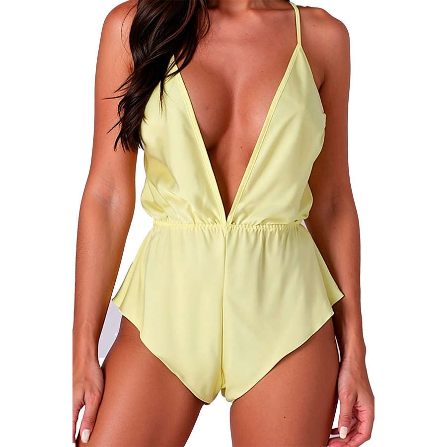 PASSION SENSIE BODY i färgen Lemon, storlek S/M