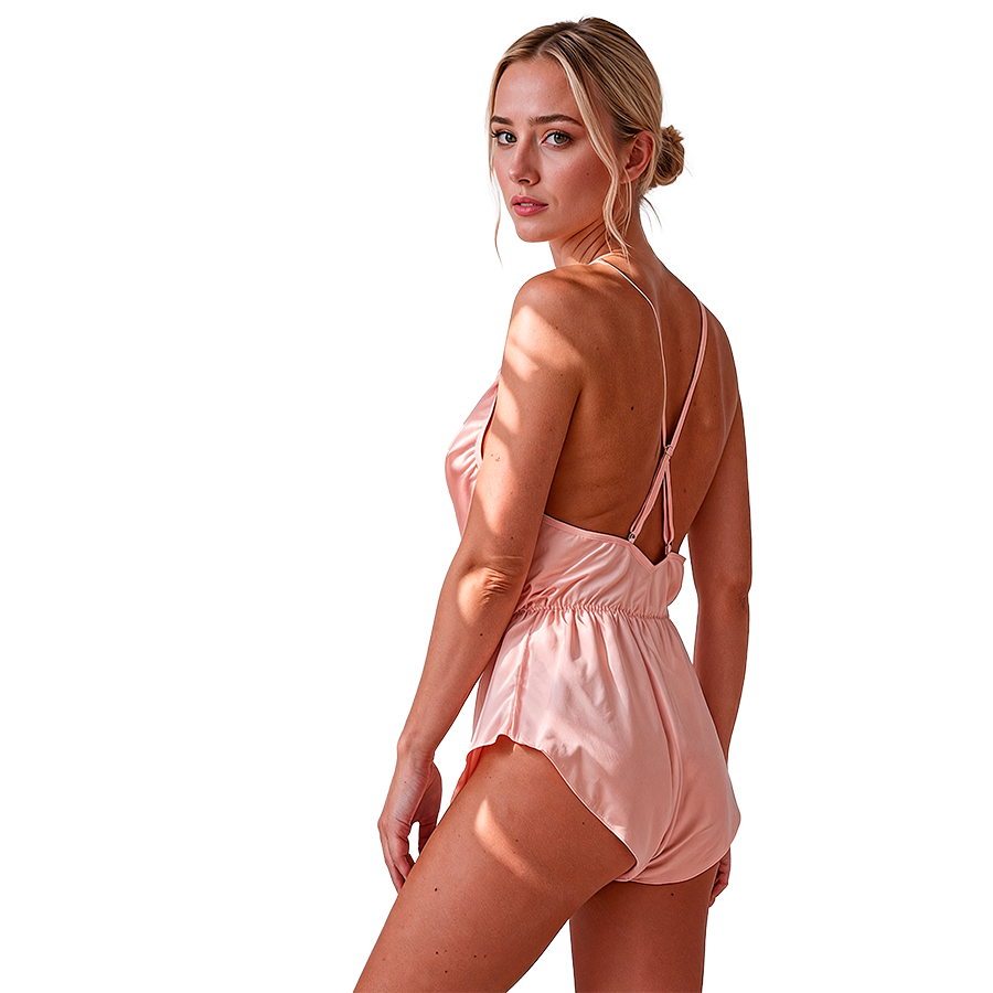 PASSION SENSIE BODY i korallfärg, storlek L/XL