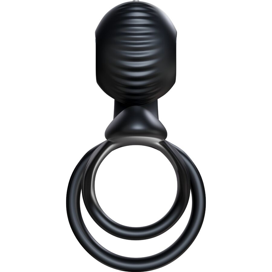 SNAIL VIBE JOVI COUPLES RING med fjärrkontroll i svart