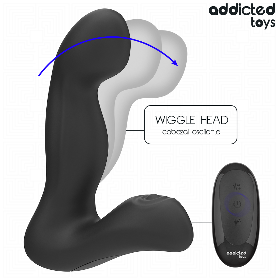 ADDICTED TOYS - Oscillerande prostatamassager med pulsationsläge