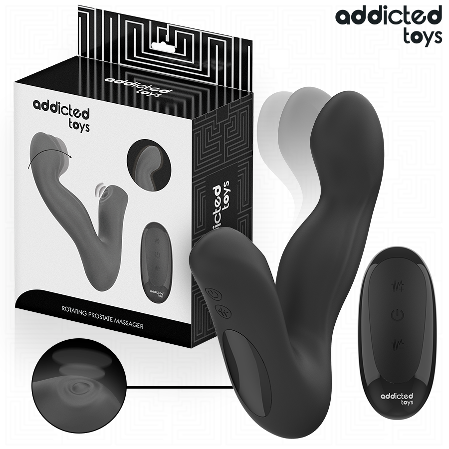 ADDICTED TOYS - Oscillerande prostatamassager med pulsationsläge