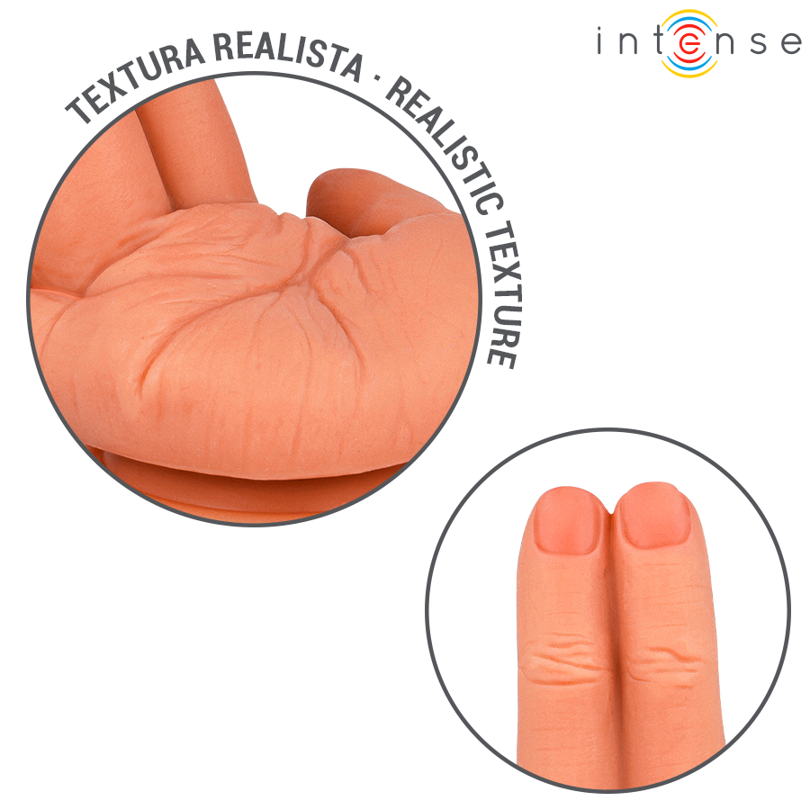 LEELA G-Spot stimulator från Intense, flexibel handform 12.6 cm