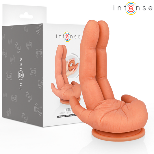 LEELA G-Spot stimulator från Intense, flexibel handform 12.6 cm