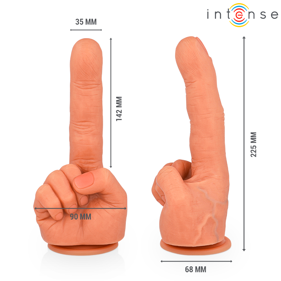 HUBERT G-Spot stimulator med flexibel hand 14,2 cm