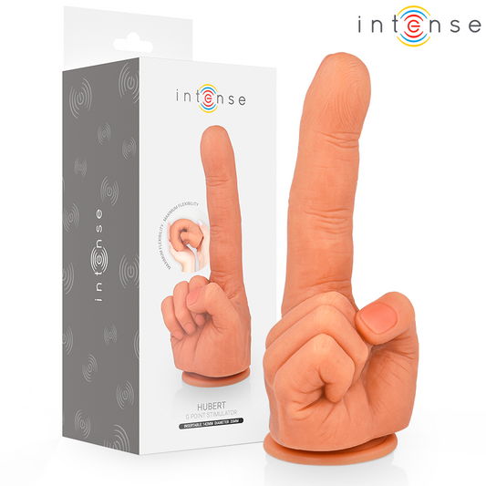 HUBERT G-Spot stimulator med flexibel hand 14,2 cm