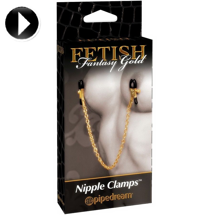 Fetish Fantasy Gold bröstvårtsklämmor