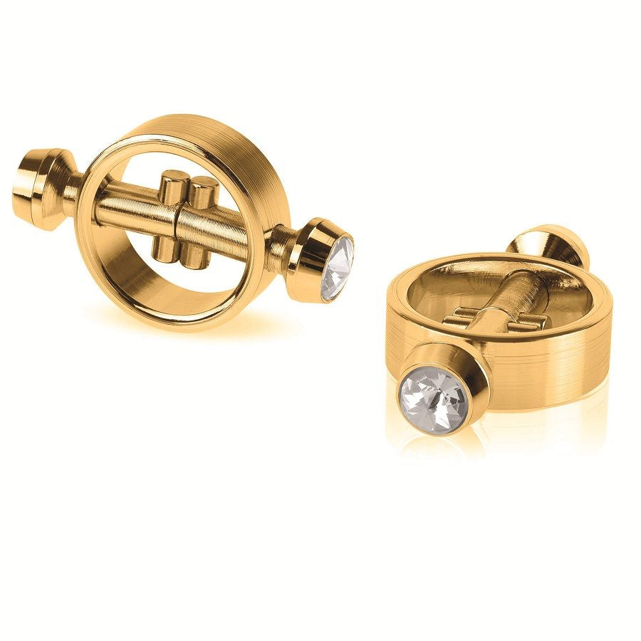 Fetish Fantasy Gold magnetiska bröstvårtsklämmor
