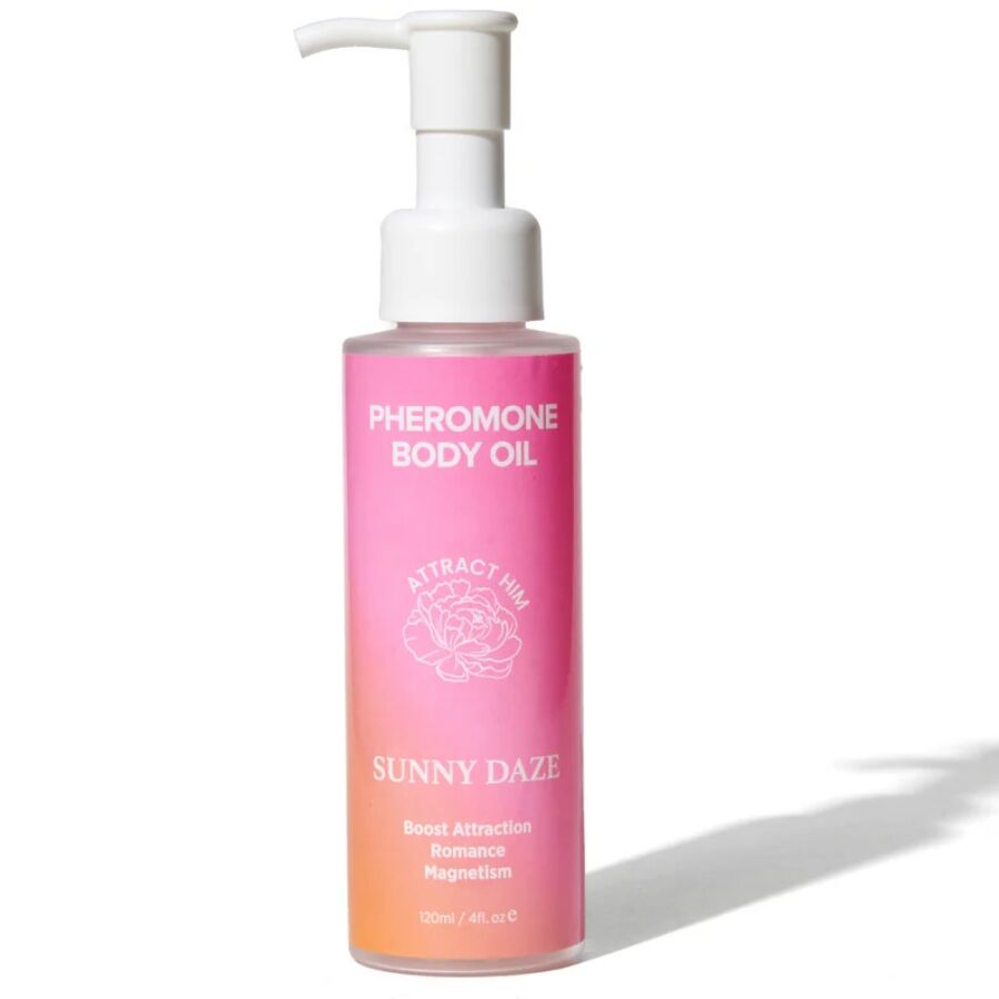 EYE OF LOVE Bloom Body Oil med feromoner Sunny Daze 120 ml