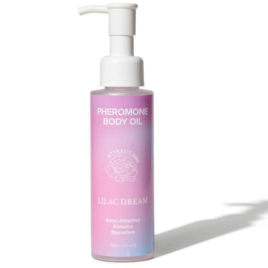 EYE OF LOVE Lilac Dream Body Oil med feromoner 120 ml