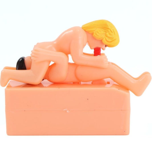 Skämtdocka för sexuell position 69 med snöre