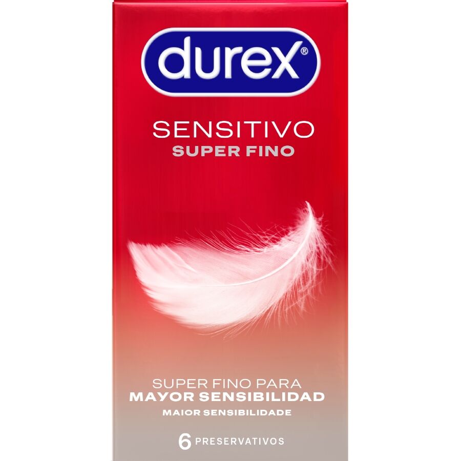 DUREX - SUPER TUNN SENSITIV 6 ENHETER