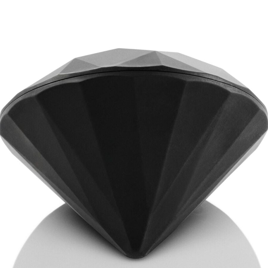 Vibrerande diamant i matt svart från Bijoux Indiscrets