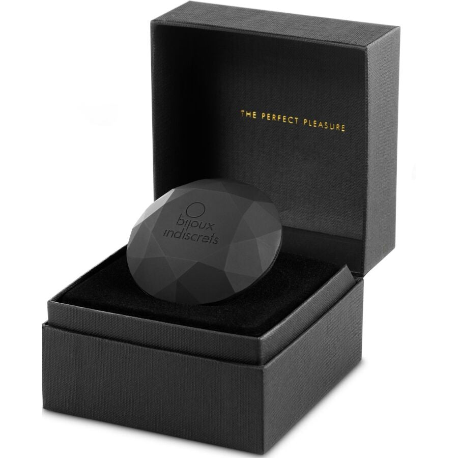 Vibrerande diamant i matt svart från Bijoux Indiscrets