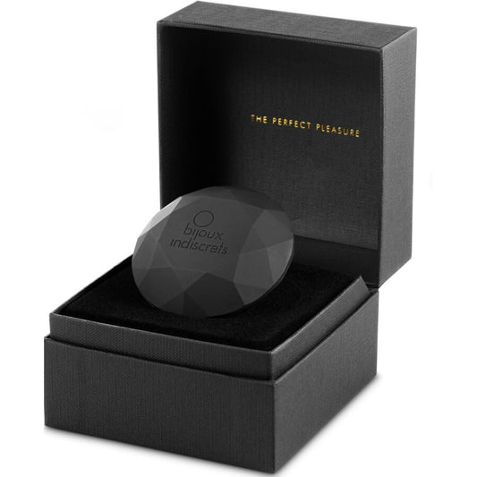 Vibrerande diamant i matt svart från Bijoux Indiscrets